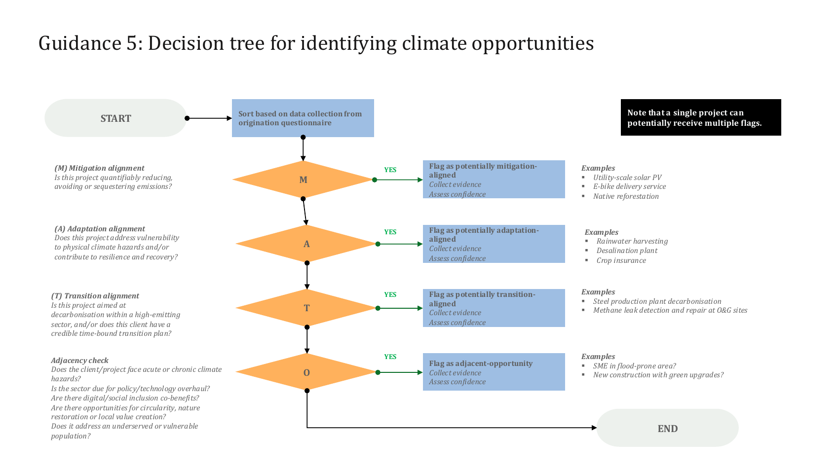 BII Guidance 5: M/A/T/O decision tree